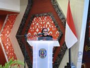 Wali Kota Neni Hadiri Wisuda STIT-SYAMS, Singgung Bontang Mitra IKN Wali Kota Bontang Neni Moerniaeni dalam acara Wisuda Angkatan XVI Sekolah Tinggi Ilmu Tarbiyah Syamsul Ma’arif (STIT-SYAMS) Bontang pada Minggu (2/11/2025)
