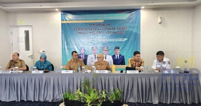 Bontang Wali Kota Bontang, Neni Moerniaeni saat mendampingi langsung Kelurahan Satimpo dalam Lomba Kelurahan Tingkat Nasional Tahun 2025 (foto: prokompim)