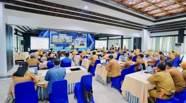 Bontang Pelatihan ASN Corporate University (Corpu) Tahun 2025 di Kota Bontang (foto: prokompim)