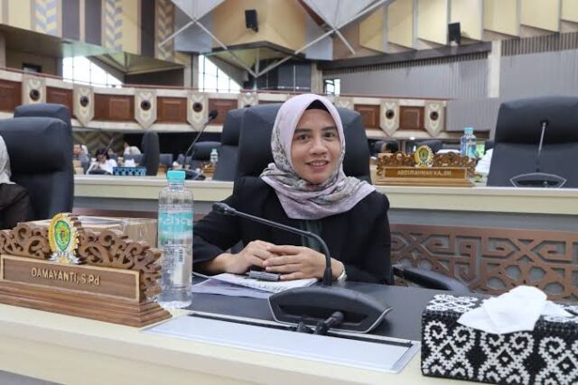 Anggota Komisi IV DPRD Kaltim, Damayanti. (Foto : Ist)