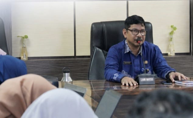 bontang Sekretaris Bapperida Kota Bontang, Ilham Wahyudi, saat membuka kegiatan Sosialisasi dan Pendampingan Inovasi (dok:Bapperida)