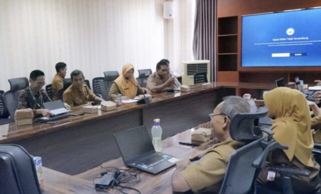 bontang Bapperida Bontang mengevaluasi pelaksanaan program pendidikan bersama Tanoto Foundation (dok:ist)