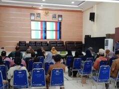 DKUMPP Bontang Bentuk Pos UKK, Pedagang Pasar Bakal Dapat Pemeriksaan Kesehatan Rutin Rapat Koordinasi Anggota Pengurus Pos UKK di Balai Pertemuan Umum (BPU) Kelurahan Loktuan, Selasa 7 Juli 2026 (foto:koranseruya)