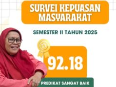 Inspektorat Bontang Raih Nilai 92,18 Survei Kepuasan Masyarakat dengan Predikat Sangat Baik Kepala Inspektorat Daerah Kota Bontang, Enik Ruswati (foto:koranseruya)