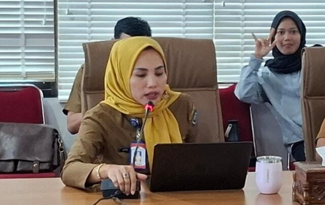 Kepala Bidang Pembangunan Perekonomian, Infrastruktur dan Kewilayahan Bapperida Kota Bontang, Noni Agetha (foto:koranseruya)