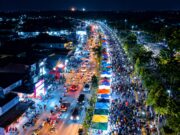 Transaksi CFN Bontang Sebesar Rp460 Juta, Perputaran Ekonomi Diperkirakan Tembus Rp1 Miliar Car Free Night Bontang (foto:ist)