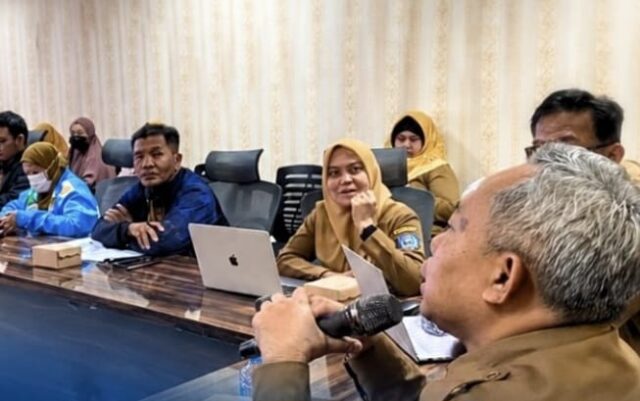 Rapat koordinasi Program BESTARI (Bersama Orang Tua Asuh Atasi Stunting di Kelurahan Bontang Lestari) yang diselenggarakan Bapperida Bontang